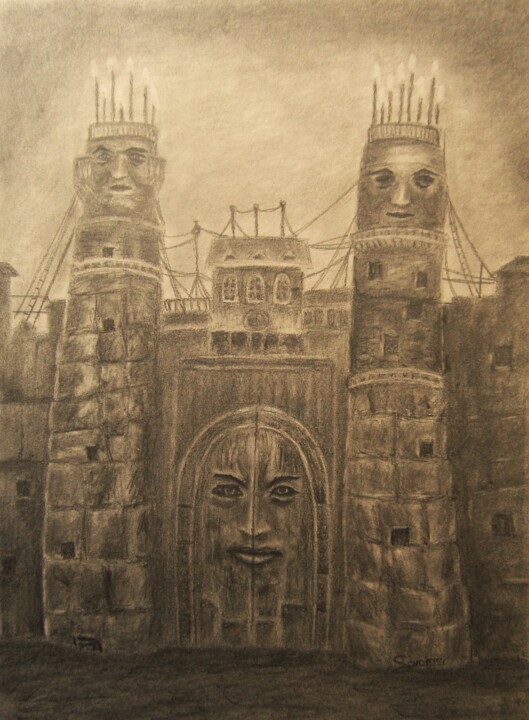 图画,  10.2x7.5 in 
