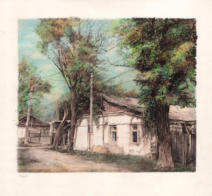 City History in Architecture 图画, 10.9x12 in