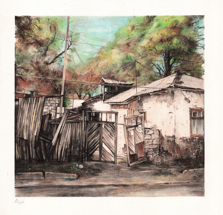 City History in Architecture II 图画, 11.8x11.8 in