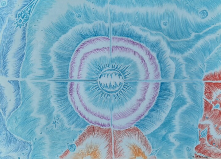 signal dans l'espace 图画, 11.8x16.5 in