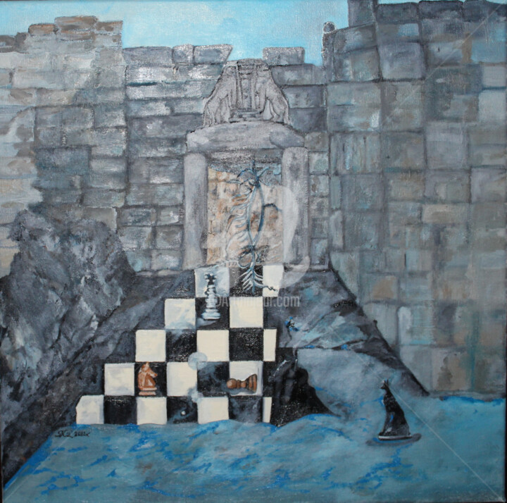 J- jak 绘画, 15.8x15.8 in