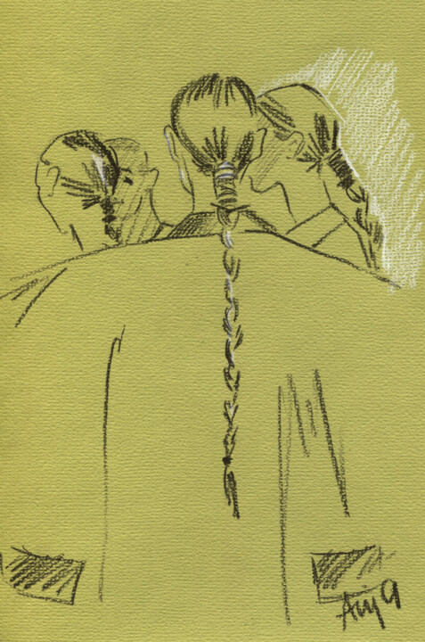 图画,  7.9x5.9 in 