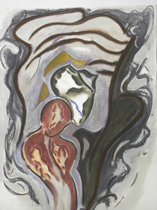 Zonder titel 图画, 23.6x19.7 in