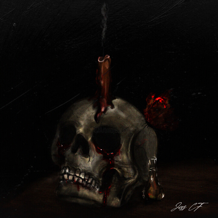 "El dolor" başlıklı Dijital Sanat Joss Canfly tarafından, Orijinal sanat, Dijital Resim