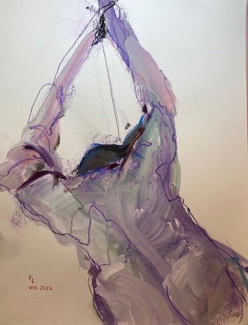 绘画,  25.6x19.7 in 