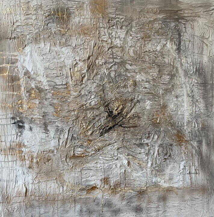Peinture intitulée "Mystère" par Laurence Thomas-Thiebau, Œuvre d'art originale, Acrylique Monté sur Châssis en bois