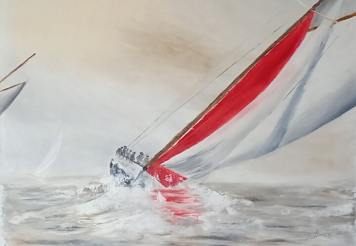 301 St Tropez 绘画, 19.7x27.6 in