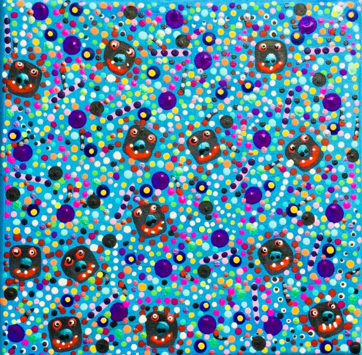 Cherish all Colors 绘画, 8x8 in