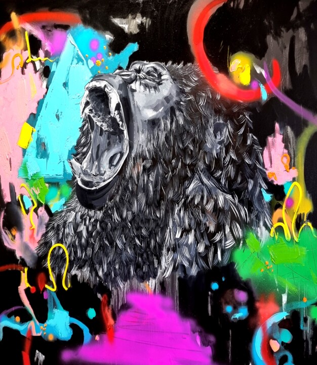 Enjoy 绘画, 43.3x35.4 in