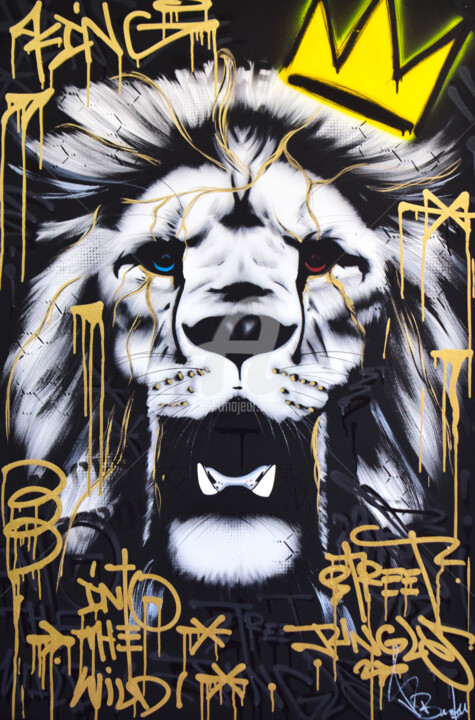 GOLDEN KING 绘画, 47.2x31.5 in