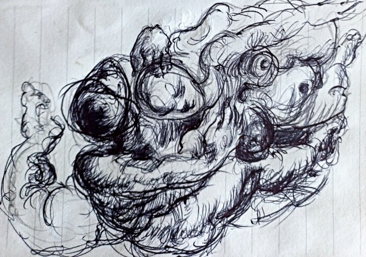 绘画,  11.8x9.5 in 