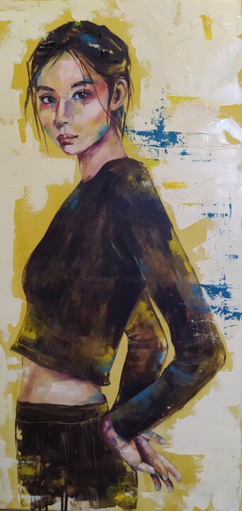 绘画,  31.5x15.8 in 
