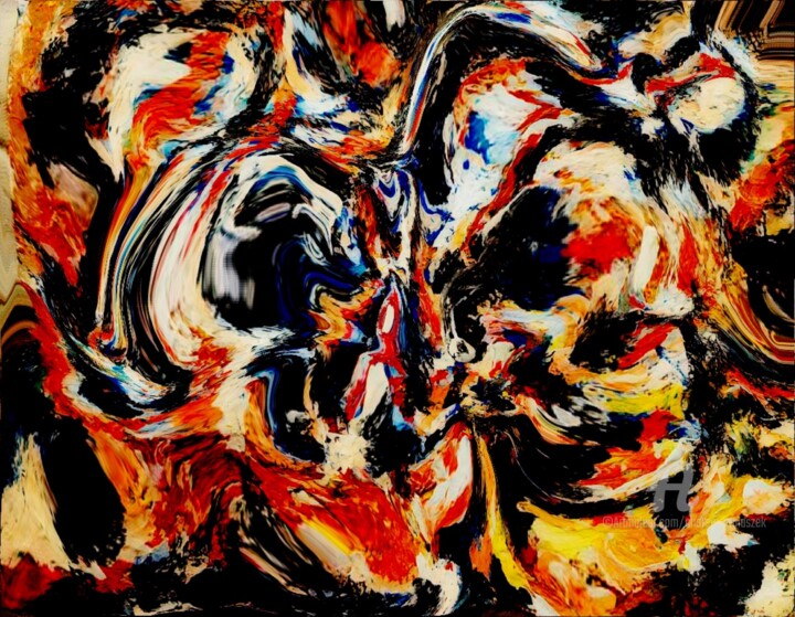 Digital Arts titled "More Wars" by Andrew Walaszek, Original Artwork, Digital Painting