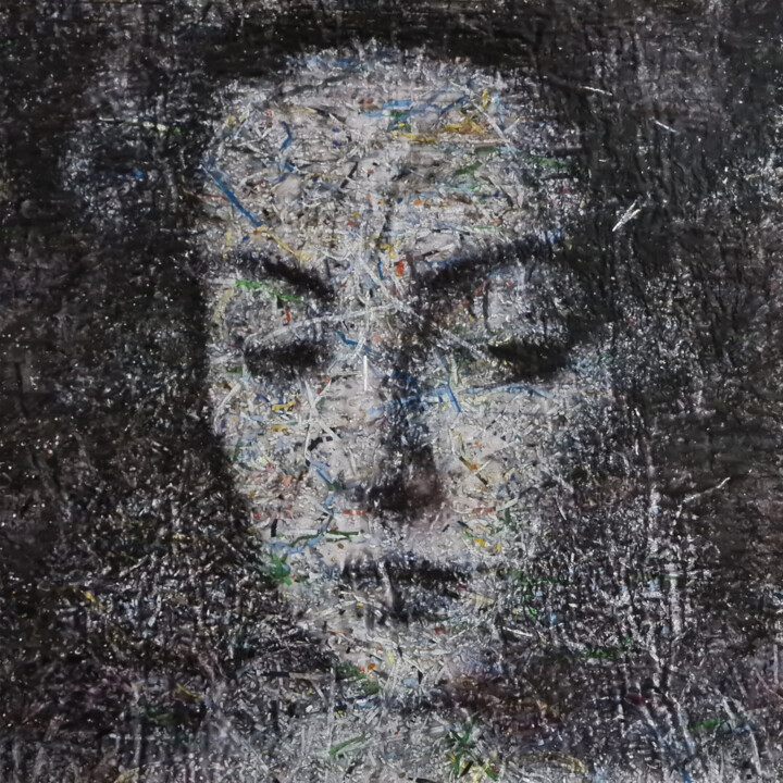 Collages,  35,4x35,4 in 