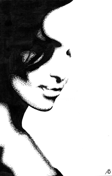 图画,  7.9x5.1 in 