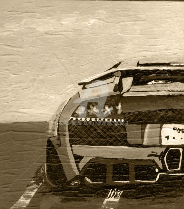 Sport Car , спорт машина , 現代藝術 数字艺术