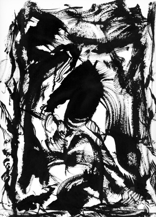 Der Prediger - Le prêcheur - The preacher 绘画