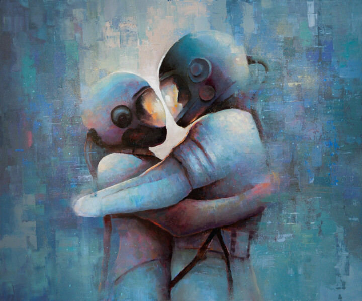 I love you for infinity 绘画, 39.4x47.2 in