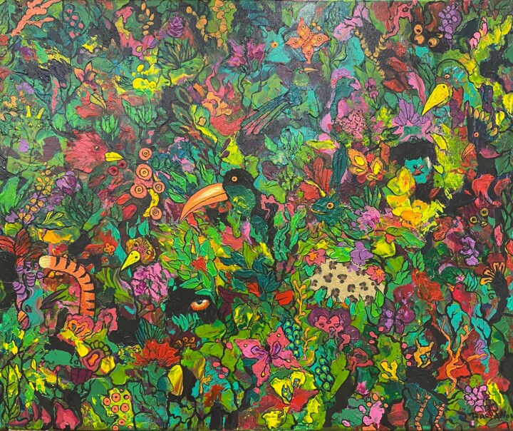 绘画,  19.7x23.6 in 
