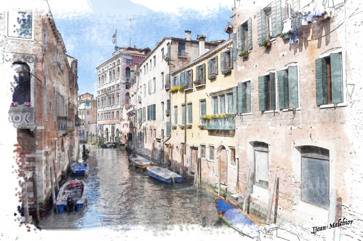 Ruelle de Venise 数字艺术