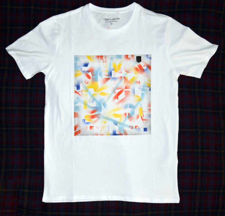T-Shirt 绘画, 25.6x17.7 in