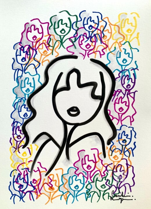 In my mind 图画, 12.6x9.5 in