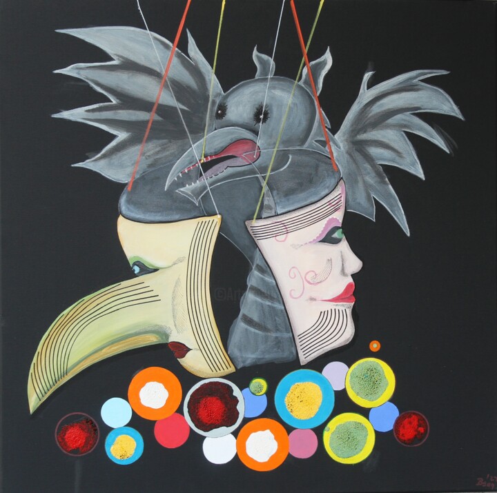 绘画,  31.5x31.5 in 