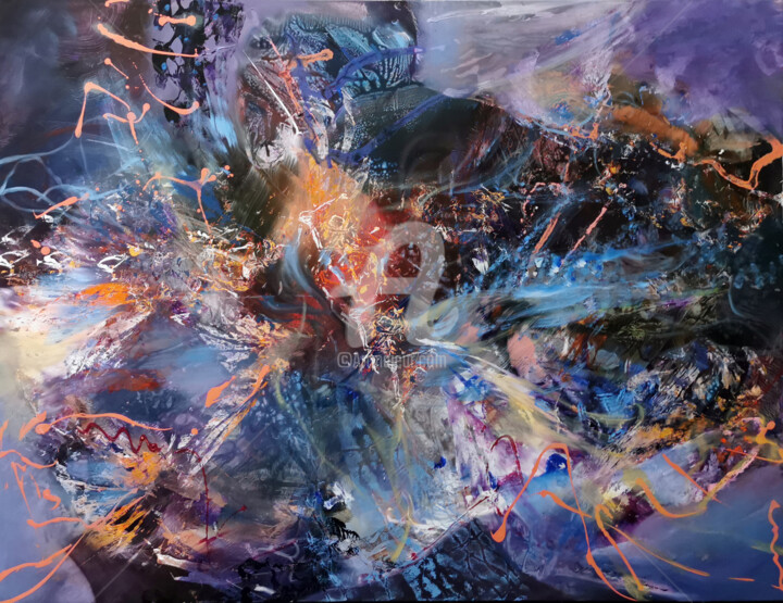 绘画,  51.2x66.9 in 
