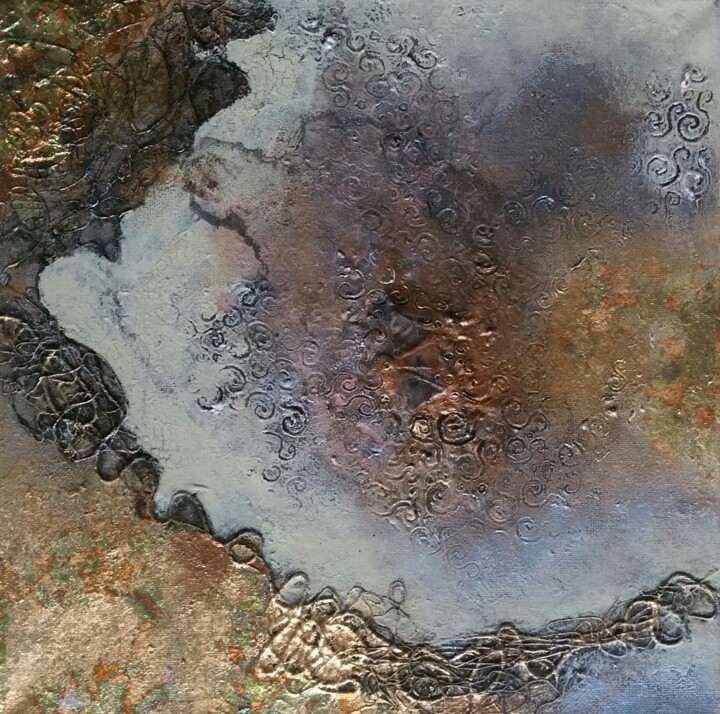 Droplet Collages, 11.8x11.8 in