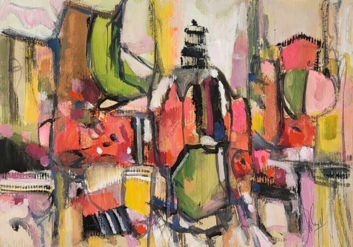 绘画,  8.3x11.8 in 