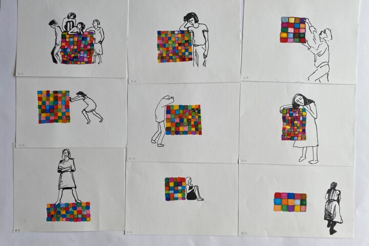 Weg der Malerei 绘画, 27.6x39.4 in