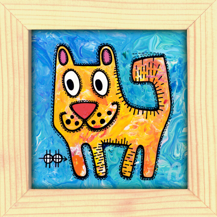 绘画,  4.7x4.7 in 