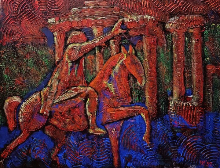 绘画,  23.6x31.5 in 