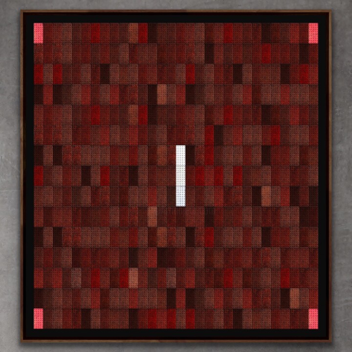 雕塑,  86.6x80.7 in 