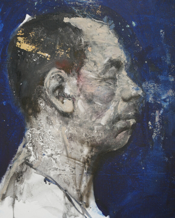 Supplicié 绘画, 18.1x15 in