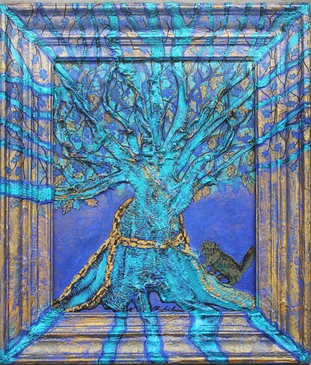 绘画,  21.7x18.5 in 