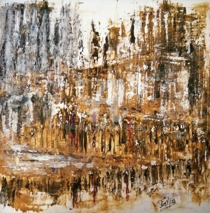 Peinture intitulée "TANT" par Frederic Janssens (Fredj), Œuvre d'art originale, Acrylique