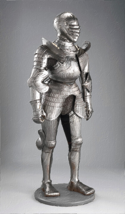 Knight 7 绘画, 24x14 in