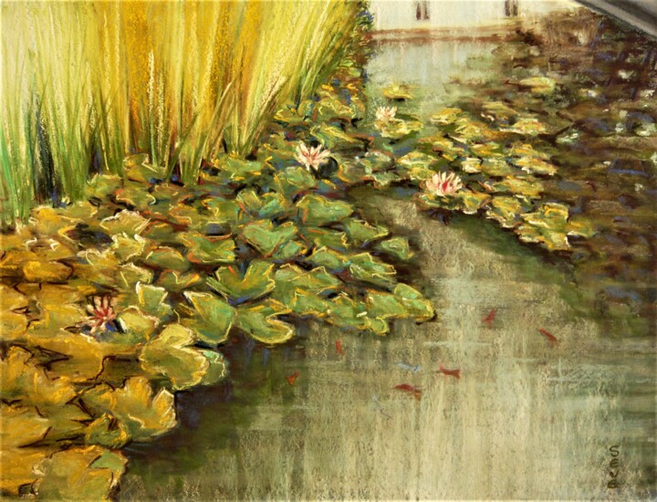 Le bassin aux nénuphars 图画, 19.7x25.6 in