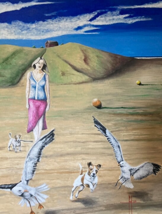 Summer afternoon Pittura, 31,5x24 in