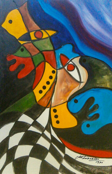 Complexidades do Expressionismo 004 绘画, 23.6x15.8 in