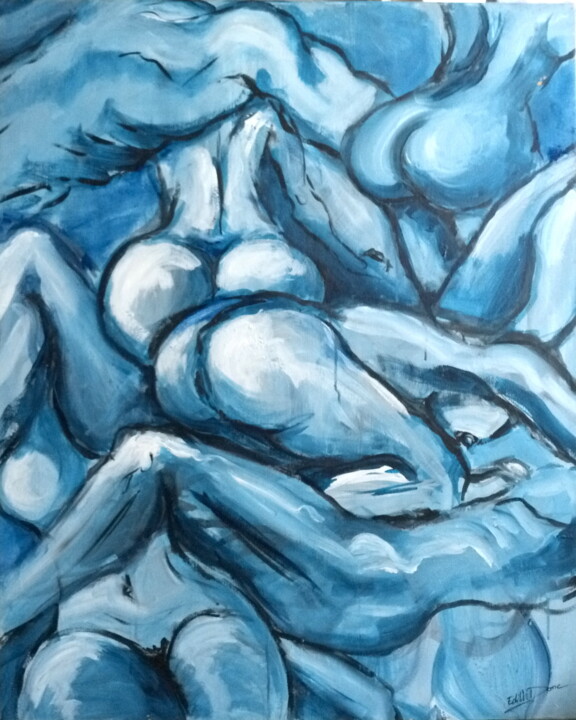 Méli mélo 绘画, 39.4x31.9 in