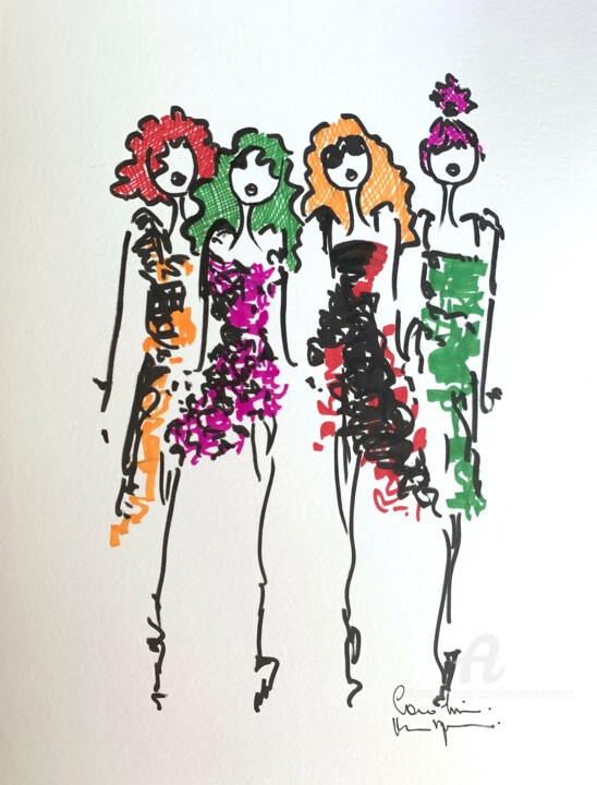 Summer slow 图画, 12.6x9.5 in