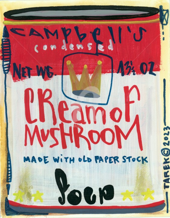 Campbell's soup 图画, 9.5x7.5 in