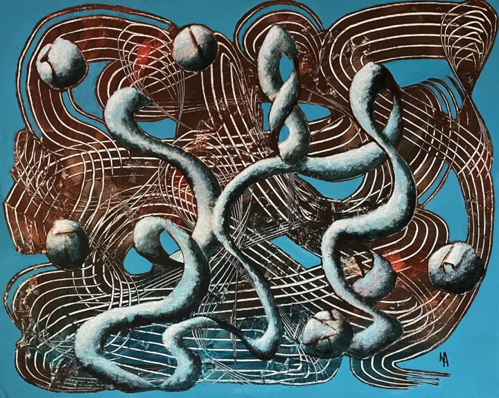 绘画,  16.1x20.1 in 
