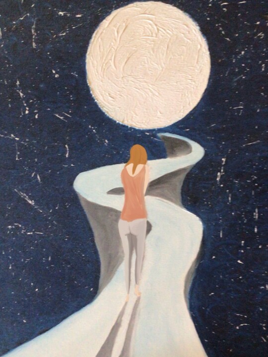Going to moon 数字艺术