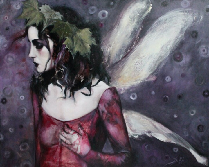 Il volo dentro / The flight inside 绘画, 31.5x39.4 in