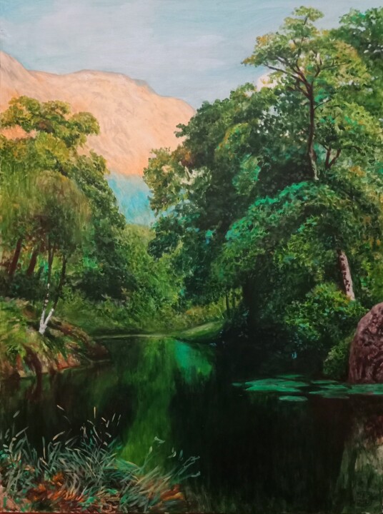 Teach us to number our days 绘画, 31.5x23.6 in