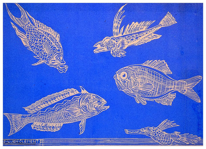印花与版画,  8.3x12.2 in 