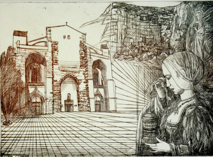Marie Madeleine 印花与版画, 11.8x15.8 in